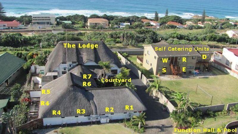 Khaya La Manzi Guest Lodge Hibberdene Eksteriør bilde